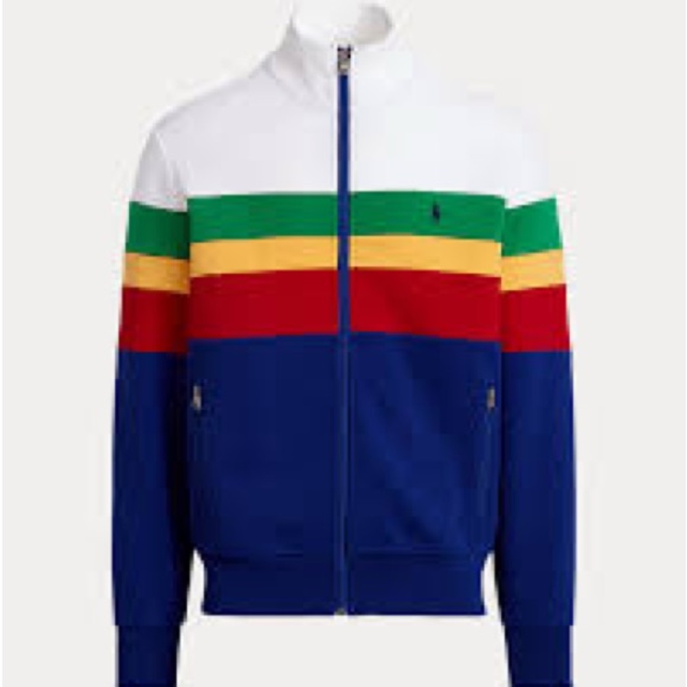 Ralph Lauren Polo Boys striped sweat shirt.
